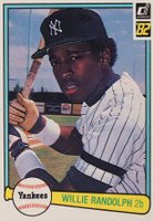 1982 Donruss #461 Willie Randolph Baseball Card