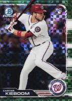 2019 Bowman Chrome X #74 Carter Kieboom Baseball Card