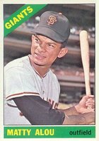 1966 Topps #94 Matty Alou Baseball Card