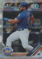 2019 Bowman Chrome Prospects #BCP156 Tim Tebow Refractor Baseball Card