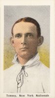 1910 Sporting Life # Fred Tenney Pastel Background Baseball Card