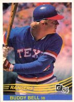 1984 Donruss #56 Buddy Bell Baseball Card