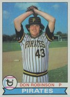1979 Topps #264 Don Robinson Baseball Card