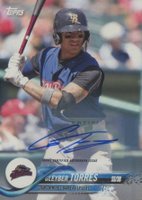 2018 Topps Pro Debut #50 Gleyber Torres Autograph Baseball Card