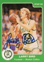 1984 Star #1 Larry Bird Basketball Card