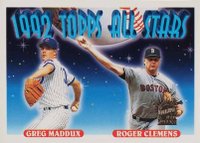 1993 Topps #409 Greg Maddux/Roger Clemens Colorado Rockies Inaugural Baseball Card