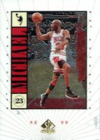 1998 SP Authentic Michael #M7 Michael Jordan Basketball Card