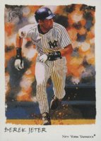2002 Topps Gallery #58 Derek Jeter Baseball Card