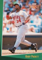 1993 Select #4 Kirby Puckett Baseball Card