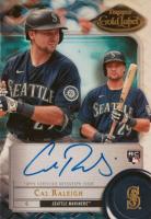 2022 Topps Gold Label Framed Autographs #CR Cal Raleigh Baseball Card