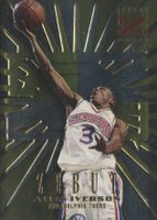 1996 Skybox Z-Force Zebut #8 Allen Iverson Basketball Card