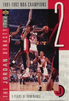 1997 Collector's Choice Jordan Dynasty #JD2 1991-1992 NBA Champions Basketball Card