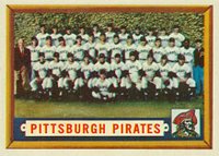 1957 Topps #161 Pittsburgh Pirates Baseball Card