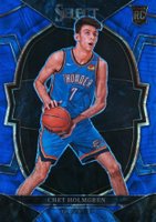 2022 Panini Select #83 Chet Holmgren Blue Scope Basketball Card