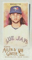2020 Topps Allen & Ginter #112 Bo Bichette Mini Baseball Card