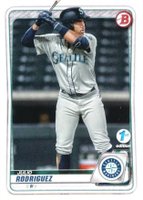 2020 Bowman Draft 1st Edition #BD188 Julio Rodriguez Baseball Card