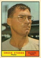 1961 Topps #431 Chuck Stobbs Baseball Card