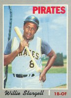 1970 Topps #470 Willie Stargell Baseball Card