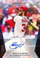 2017 Topps on Demand 600 Home Run Club #17BL-A Bryce Harper Black Autograph 1/1 Baseball Card