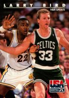 1992 Skybox USA #10 Larry Bird Basketball Card