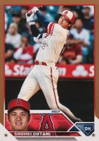 2023 Topps #600 Shohei Ohtani Gold Baseball Card