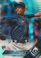 2016 Topps Chrome #181 Blake Snell Prism Refractor Baseball Card