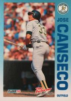 1992 Fleer 7-Eleven/Citgo #13 Jose Canseco Baseball Card