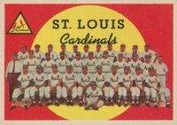 1959 Topps #223 St. Louis Cardinals Baseball Card