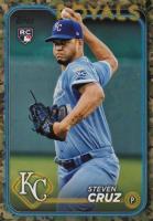 2024 Topps #360 Steven Cruz Memorial Day Camo Baseball Card
