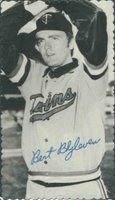 1974 Topps Deckle Edge #47 Bert Blyleven Baseball Card