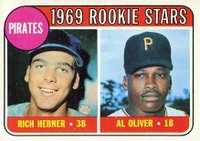 1969 Topps #82 Pirates Rookies Baseball Card