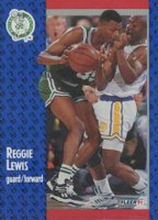 1991 Fleer #12 Reggie Lewis Basketball Card