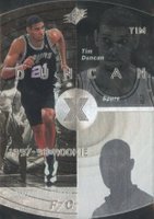 1997 SPx #37 Tim Duncan Silver Basketball Card