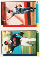 1990 Topps Stickercard #49 Ken Griffey Jr. Blauser-28/Stillwell-269 Baseball Card