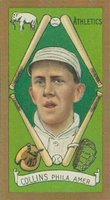 1911 Gold Borders Hindu #39 Collins (Eddie, mouth open) mouth open Baseball Card