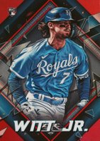 2022 Topps Fire #198 Bobby Witt Jr. Flame Baseball Card