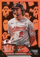 2023 Topps Update #US18 Gunnar Henderson Ghost Foil Baseball Card