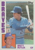 1984 Topps #77 Brett Butler Baseball Card