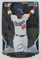 2013 Bowman Chrome #78 Yasiel Puig Baseball Card
