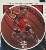2003 Upper Deck Standing O #9 Michael Jordan Die-Cut, Embossed Basketball Card