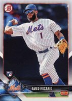 2018 Bowman #34 Amed Rosario Baseball Card