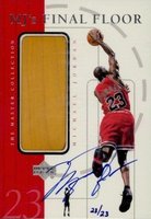 1999 Upper Deck Michael Jordan Master Collection Mystery Pack Inserts #M1A MJ's Final Floor Autograph Basketball Card