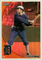 2010 Topps Chrome Wrapper Redemption #225 Ty Cobb Refractor Baseball Card