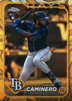 2024 Topps Gilded Collection #84 Junior Caminero Baseball Card