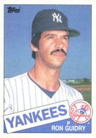 1985 Topps #790 Ron Guidry Baseball Card
