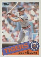 1985 Topps #690 Alan Trammell Baseball Card