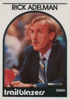 1989 Hoops #291 Rick Adelman Basketball Card