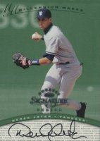 1997 Donruss Signature Millennium Marks # Derek Jeter Baseball Card