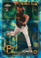 2024 Topps Chrome Update #USC43 Jared Jones Aqua/Blue Lava Lamp Baseball Card