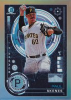 2024 Bowman Bowman AI #BAI15 Paul Skenes Baseball Card